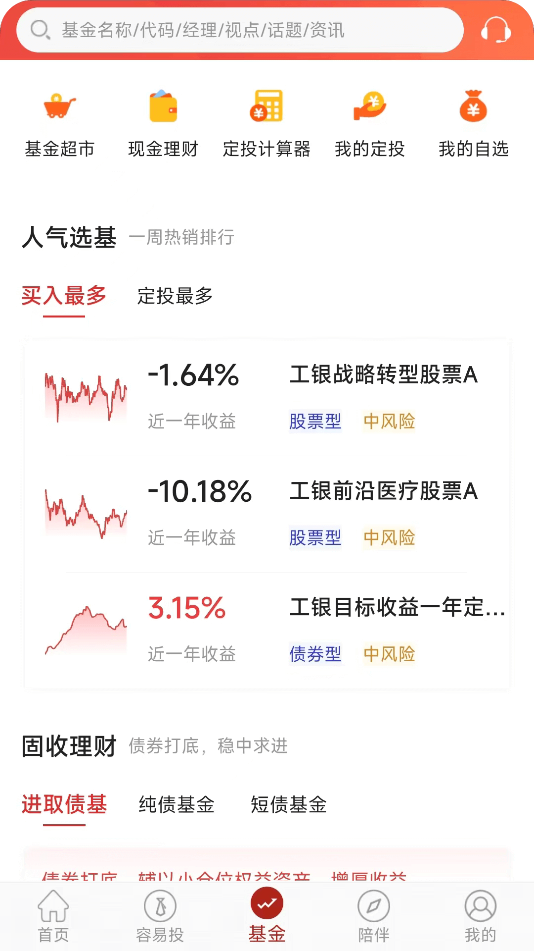 工银瑞信基金